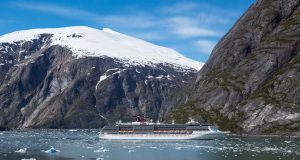 Carnival Miracle in Tracy Arm - Alaska