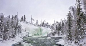 Nistowiak Falls (c) Tourism Saskatchewan & Andrew Hiltz