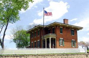 Galena am Mississippi ehrt den Kriegshelden und späteren Präsidenten Ulysses S. Grant Ulysses S. Grant's Home (c) VisitGalena.org