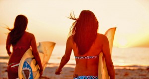 Florida: Dem Sonnenuntergang entgegen Sonnenuntergang Strand (c) Nicholas A Collura-Gehrt