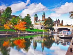 Lufthansa fliegt erstmals direkt nach Ottawa Rideau Canal in Ottawa (c) bfs / Brand Canada Library
