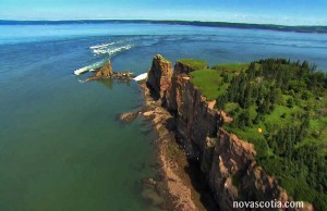 Bay of Fundy in Nova Scotia Bay of Fundy