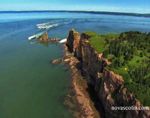 Bay of Fundy in Nova Scotia Bay of Fundy