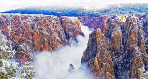 So schön ist der Winter in Colorado Black Canyon of the Gunnison NP (c) Colorado Office of Tourism