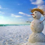 Sandmann statt Schneemann (c) Naples, Marco Island, Everglades CVB