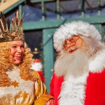 Christkind und Santa (c) Christmas Village in Baltimore