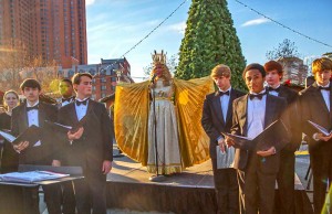 Lichterglanz und Budenzauber in der Capital Region USA Christkind (c) Christmas Village in Baltimore