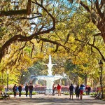 Fountain in Forsyth Park (c) Ralph Daniel;