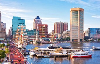 Baltimore wächst als Kreuzfahrthafen weiter Baltimore Inner Harbor (c) Visit Baltimore