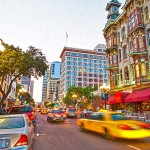 San Diego, Gaslamp Quarter (c) Andreas Hub / laif