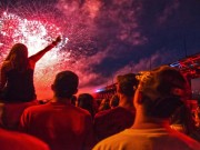 Countdown zur 150-Jahr-Feier der Unabhängigkeit Kanadas Feier / Feuerwerk (c) CTC