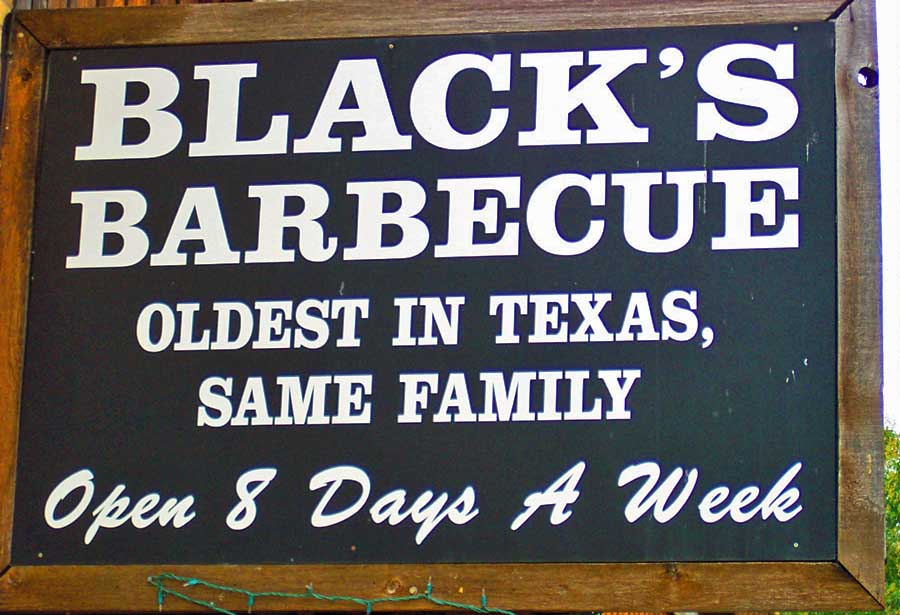 Blacks's Barbecue © Texas Tourism