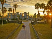 Georgia: Cumberland Island mit dem Fahrrad entdecken Dungeness Ruins - Cumberland Island © Georgia Department of Economic Development