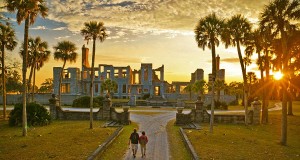 Georgia: Cumberland Island mit dem Fahrrad entdecken Dungeness Ruins - Cumberland Island © Georgia Department of Economic Development