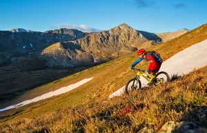 Breckenridge bietet den Einstieg in den Extremsport Mountain Biken © Liam Doran_Breckenridge Tourism Office