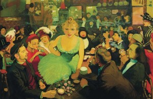 Quebec – Kunst und Inspiration Inside Bruant’s Le Mirliton (c) Photo Peter Schälchi / MBAM