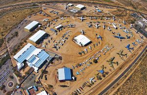 Größter Flugzeugfriedhof der Welt in Tucson Pima Air & Space Museum (c) Pima Air & Space Museum