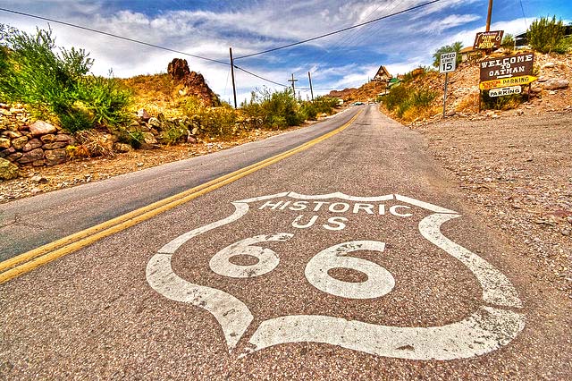 Route 66 (c) Arizona Office of Tourism