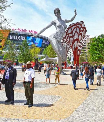 Neue Attraktionen in Las Vegas The "Bliss Dance" (c) Sam Morris/Las Vegas News Bureau