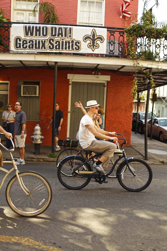 French Quarter Biking (c) Chris Granger