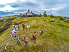 Bison Burger mit Auszeichnung im Wanuskewin Heritage Park Wanuskewin Heritage Park (c) Tourism Saskatoon /Nick Biblow