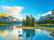 Travel Alberta – neue deutsche Website live Spirit Island © CHRIS BURKARD / TRAVEL ALBERTA TOURISM