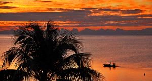 Floridas Wasserparadiese Islamorada Sunrise (c) Florida Keys News Bureau Photo by Andy Newman