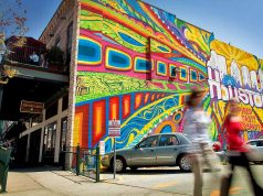 Texas zeigt seine kreative Seite Downtown Houston Mural © Visit Houston