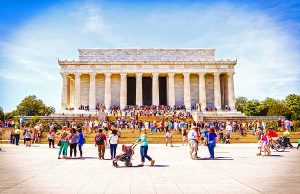 Besucherrekord in Washington DC Lincoln Memorial (c) Marquis Perkins, Destination DC