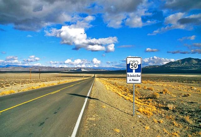 Highway 50 (c) Travel Nevada