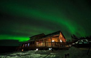 Fairbanks, Alaska: Die Nordlichtersaison hat begonnen Nordlicht (cc) 阿奇