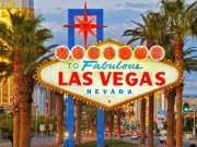 Nonstop ab München nach Las Vegas im Sommer 2017 Las Vegas sign (c) Brian Jones / LVCVA