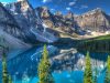 Banff/Alberta Top-Reiseziel von National Geographic Moraine Lake Banff (cc) David Grant