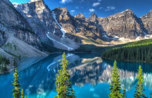Banff/Alberta Top-Reiseziel von National Geographic Moraine Lake Banff (cc) David Grant