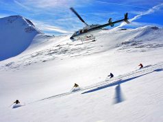 Dunton Life: Pulverschneeabfahrten in Colorados wilder Natur Telluride Helitrax (c) Dunton Life