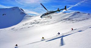 Dunton Life: Pulverschneeabfahrten in Colorados wilder Natur Telluride Helitrax (c) Dunton Life