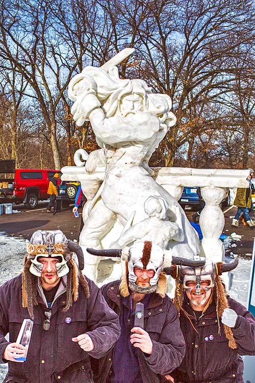Illinois Snow Sculpting Competition © Rockford Park District / Jesse Fox