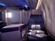 United startet mit der United Polaris International Business Class Polaris seat (c) United Airlines, Inc.