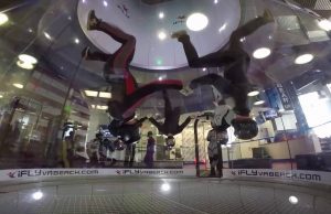 Winter-Action in Virginia Beach iFly