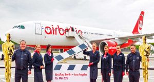 Airberlin startet mit neuer Langstrecke nach Los Angeles Erstflug Berlin-Los Angeles (c) airberlinErstflug Berlin-Los Angeles (c) airberlin