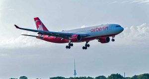 airberlin: Neue Strecke nach San Francisco ab Berlin-Tegel gestartet Erstfug TXL - SFO (c) airberlin