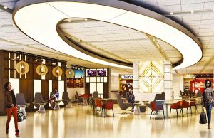 British Airways Pläne für Modernisierung des Terminal am JFK Flughafen Gastronomiebereich JFK © British Airways