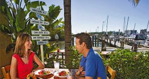 Unabhängigkeitstag in Florida Parrot Key Carribean Grill - VCB