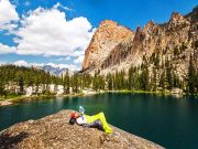 Idaho: Camping in unberührter Natur Camping am Redfish Lake (c) Visit Idaho