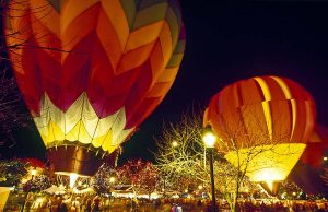 15. Jubiläum der Heißluftballon-Regatta am Lake Powell Hot-air balloons (c) Arizona Office of Tourism
