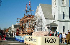 Auf den Spuren von Thanksgiving in Neuengland Thanksgiving-Parade in Plymouth (c) Discover New England