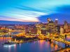 Der amerikanische Wintertraum in Pittsburgh Pittsburgh Skyline (c) JP Diroll
