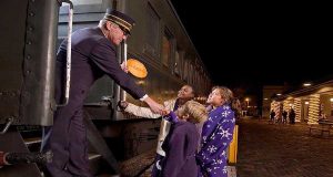 Der weihnachtliche Polar Express startet in Williams Grand Canyon Railway Polar Express (c) Arizona Office of Tourism