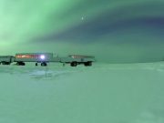 Churchill im Schein der Aurora Borealis