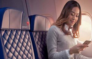 Delta Comfort+ jetzt auf ausgewählten transatlantischen Flügen buchbar Delta Comfort+ (c) Delta Airlines